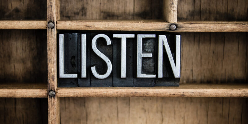 Leadership Begins with Listening
